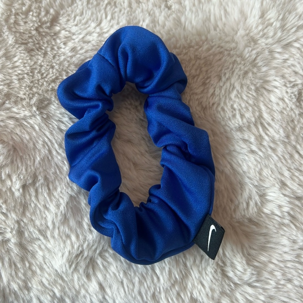 Nike Blue Hair Scrunchie